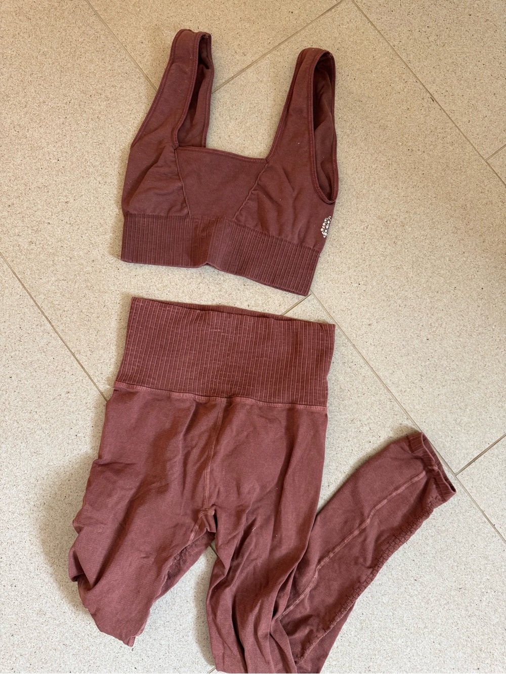 FP movement bra and legging set